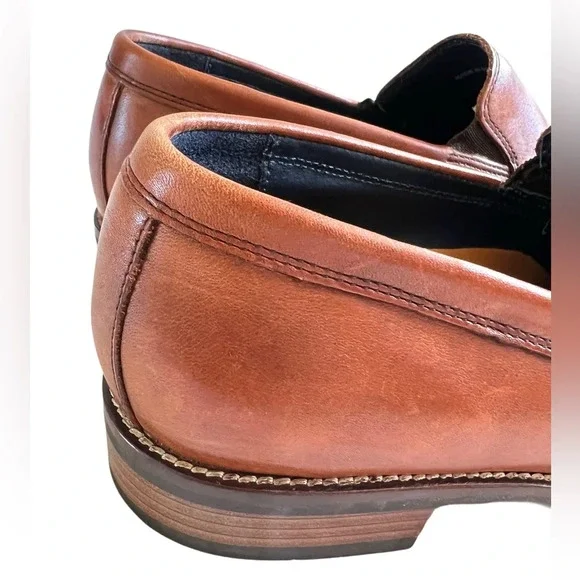 SOLD Cole Haan Genuine Leather Lenox Hill Venetian brown Loafers 9 - Picture 5 of 8